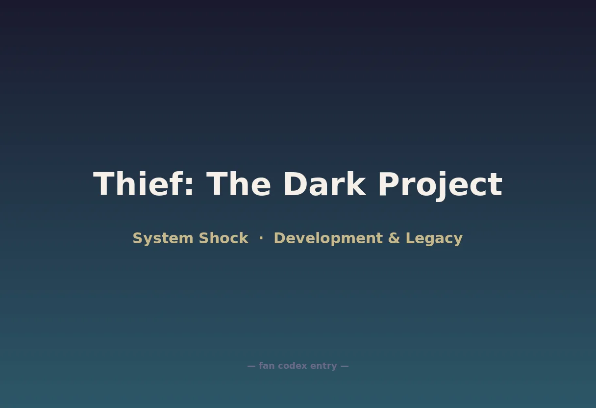 Thief: The Dark Project