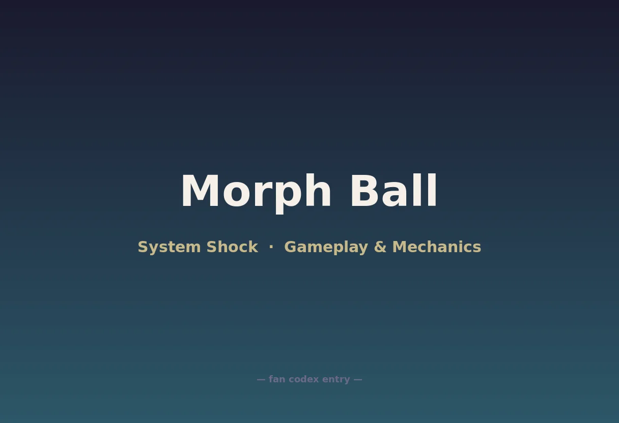 Morph Ball