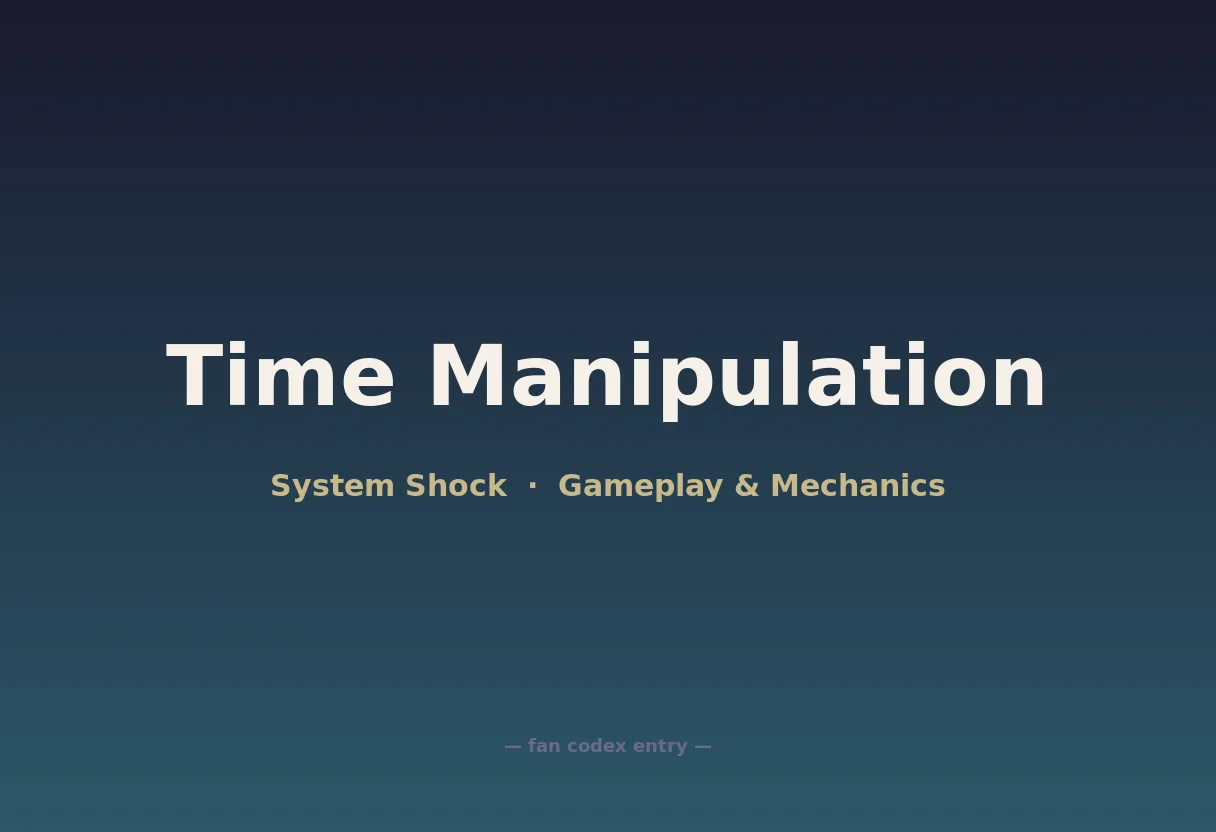 Time Manipulation