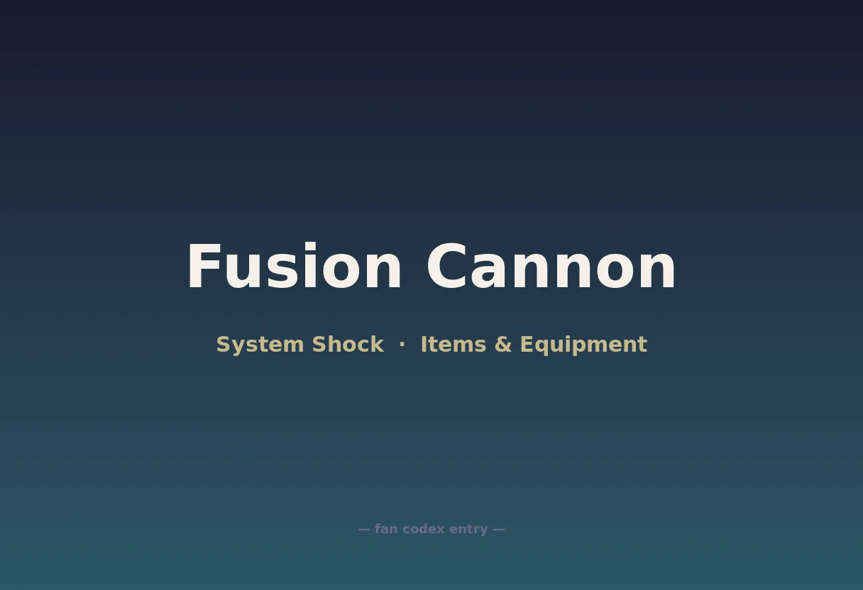 Fusion Cannon