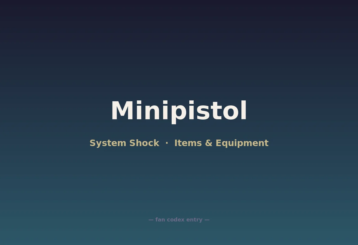 Minipistol
