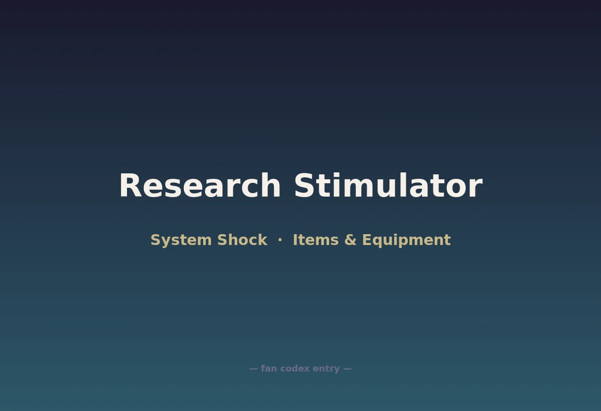 Research Stimulator