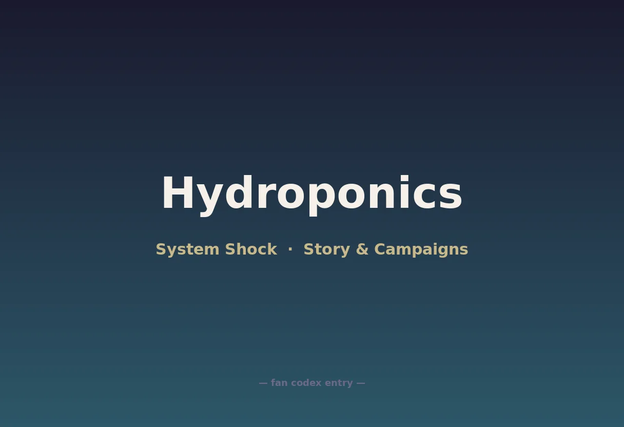 Hydroponics