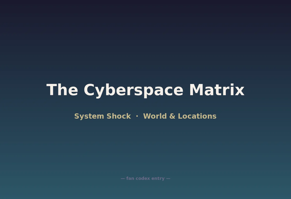 The Cyberspace Matrix